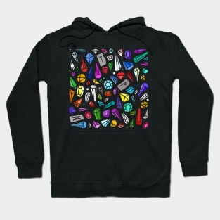 Gem Shards and Runestones Hoodie